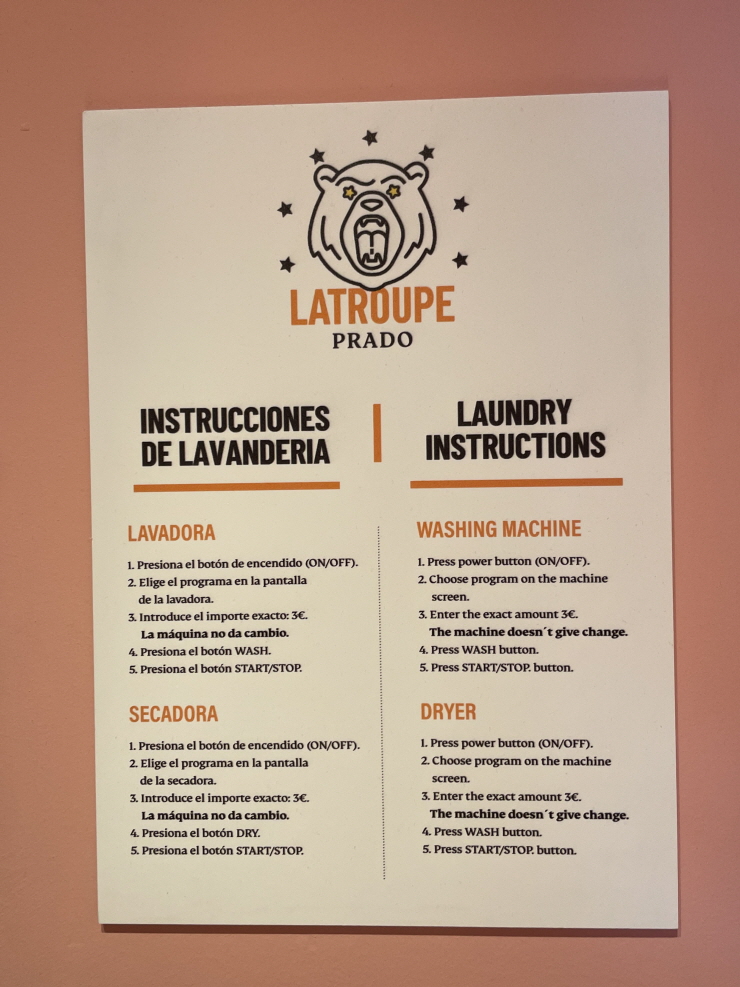 Latroupe Prado 세탁기
